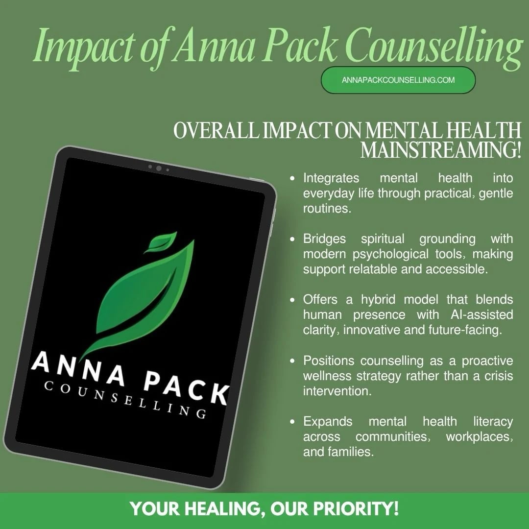 Overall impact on mental health mainstreaming